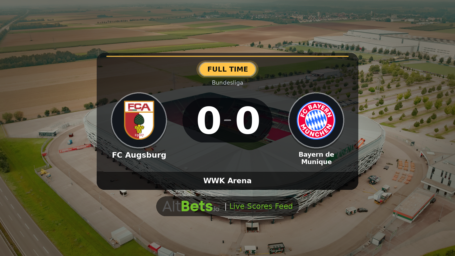 FC Augsburg 0-0 Bayern de Munique: Match Recap and Result