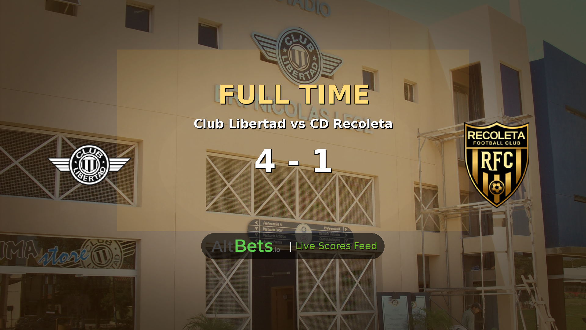 Club Libertad 4-1 CD Recoleta Recap: Early Goals Shape Primera Division Clash
