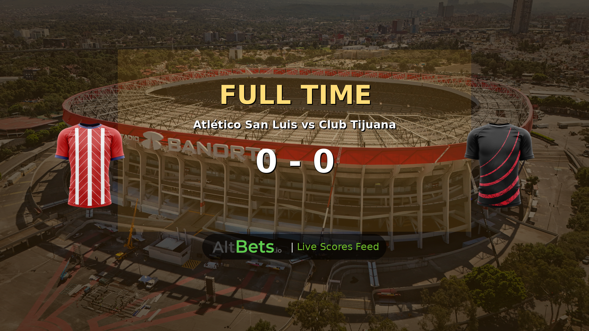 Atlético San Luis 0-0 Club Tijuana: Low-Scoring Liga MX Stalemate