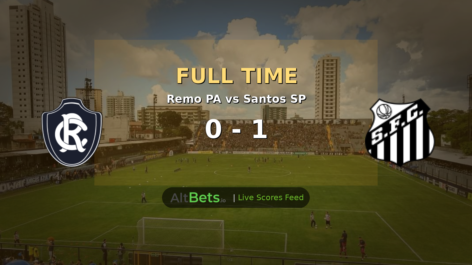 Santos Defeat Remo 1-0 in Copa do Brasil First-Leg Match