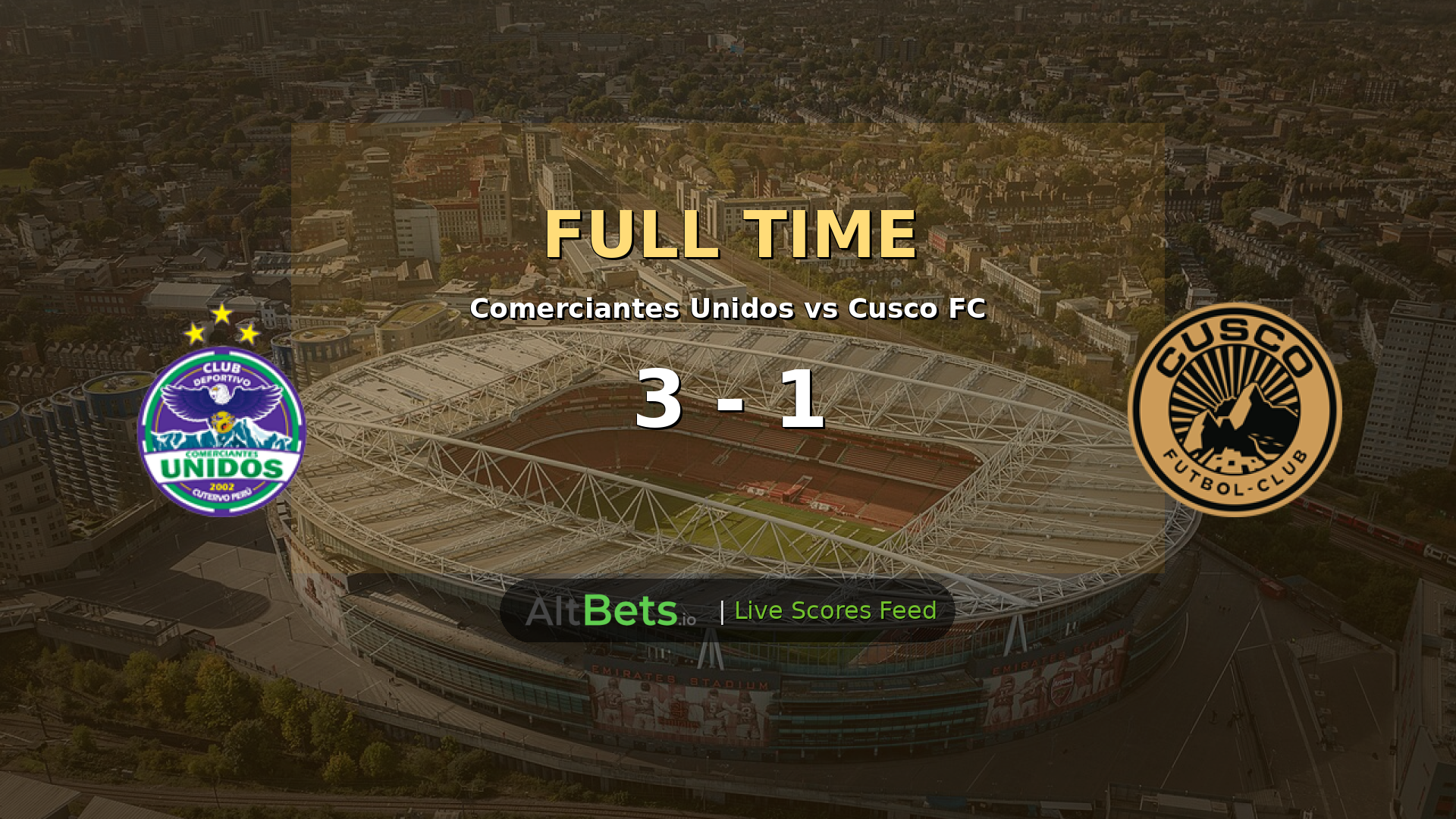 Comerciantes Unidos 3-1 Cusco FC: Late Goals Turn Match Around in Liga 1