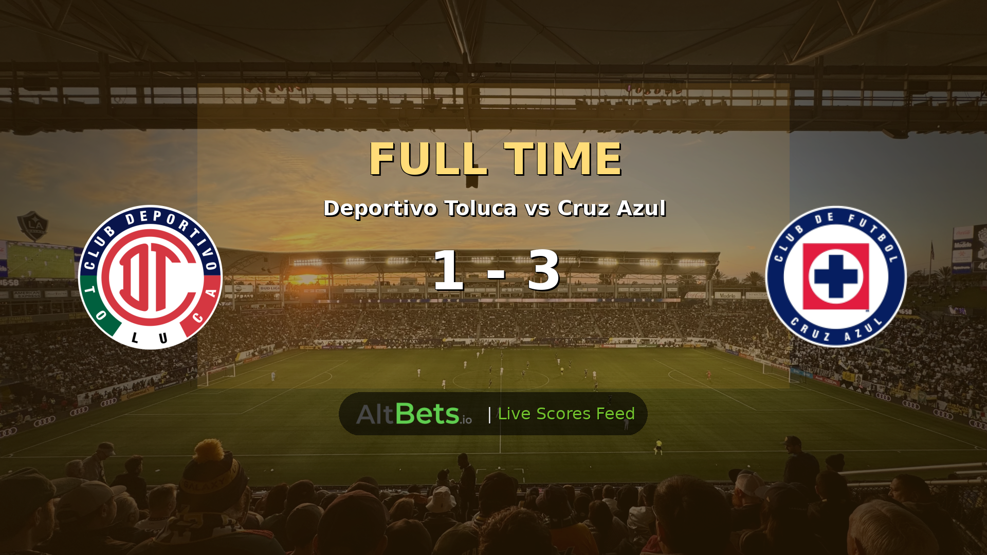 Deportivo Toluca 1-3 Cruz Azul Recap: Paradela Double Fires Cruz Azul to Campeon de Campeones Victory