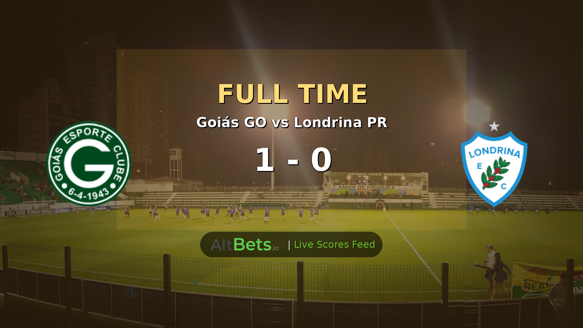Goiás 1-0 Londrina: Kadu Strikes Early as Hosts Edge Serie B Clash