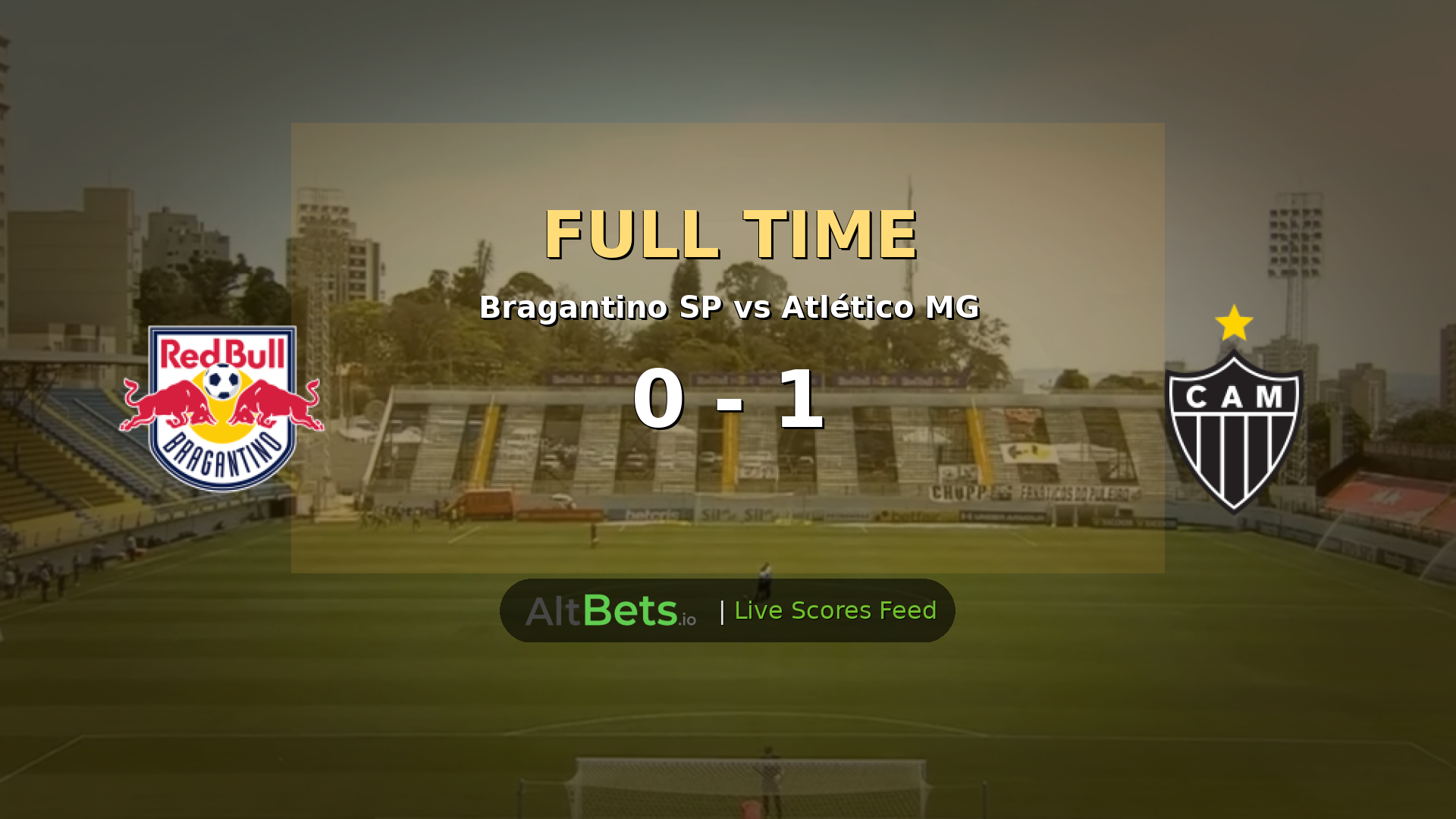 Atlético MG Secure 1-0 Copa Sudamericana Win Over Bragantino SP