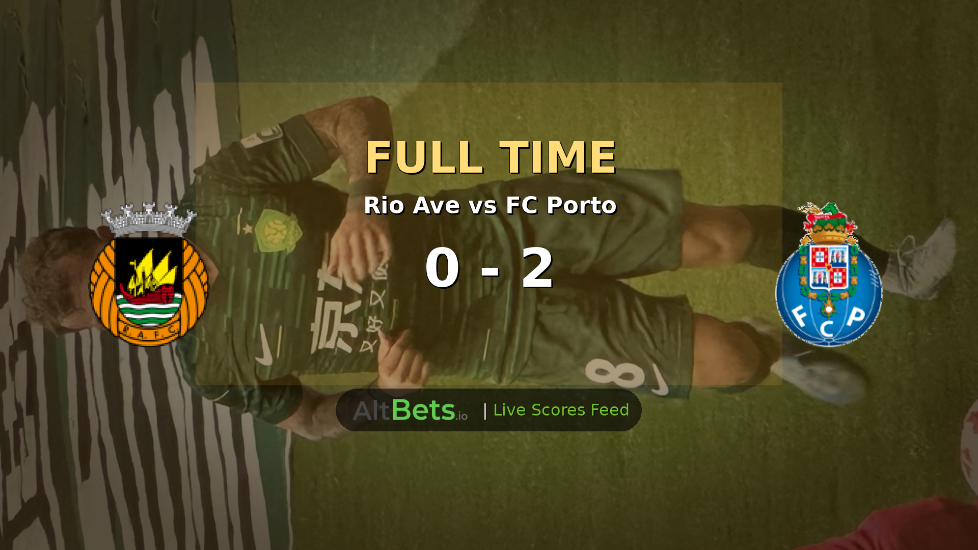 FC Porto Beat Rio Ave 2-0 in Primeira Liga as Perez Strikes Early