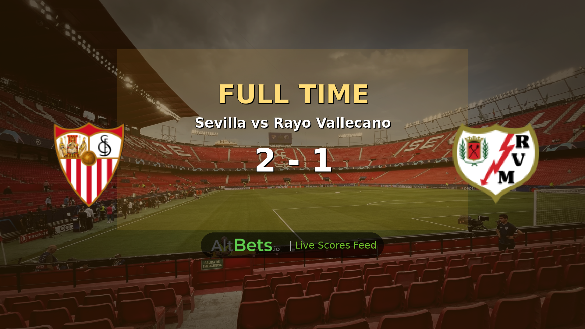 Sevilla 2-1 Rayo Vallecano: LaLiga Match Recap