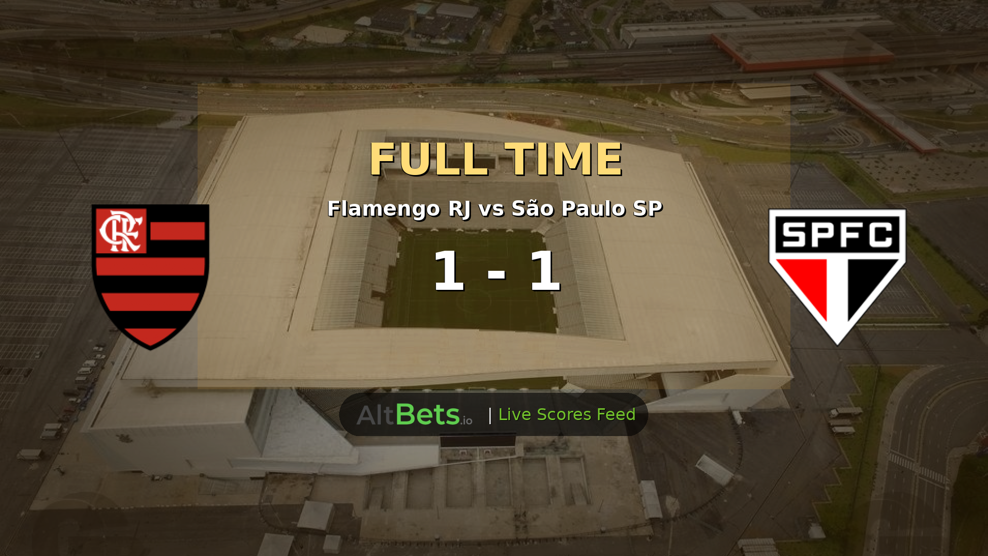Flamengo 1-1 São Paulo: Brasileirão Draw Highlights Early Exchanges