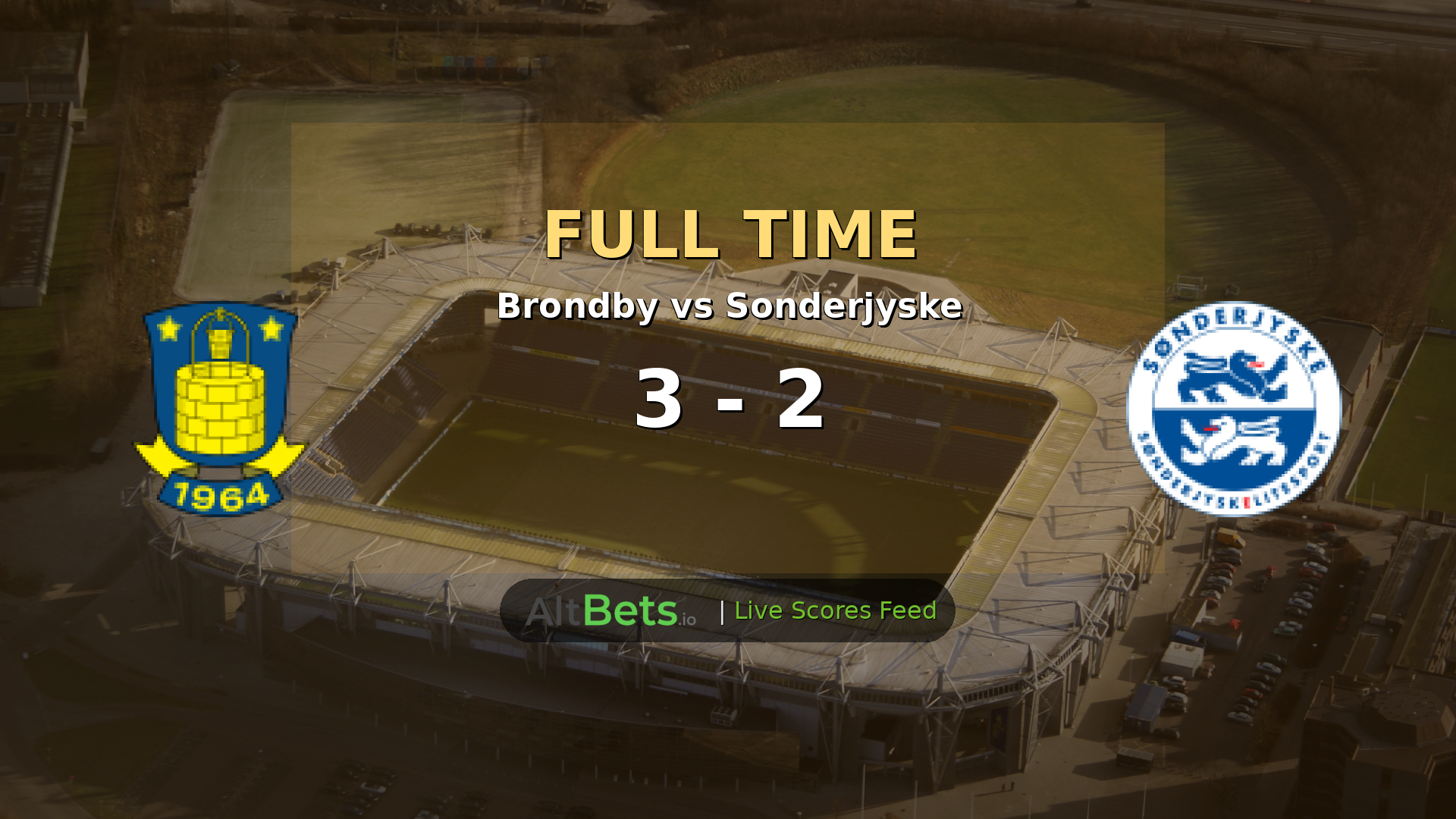 Brondby 3-2 Sonderjyske: Early Goals Secure Narrow Superliga Win