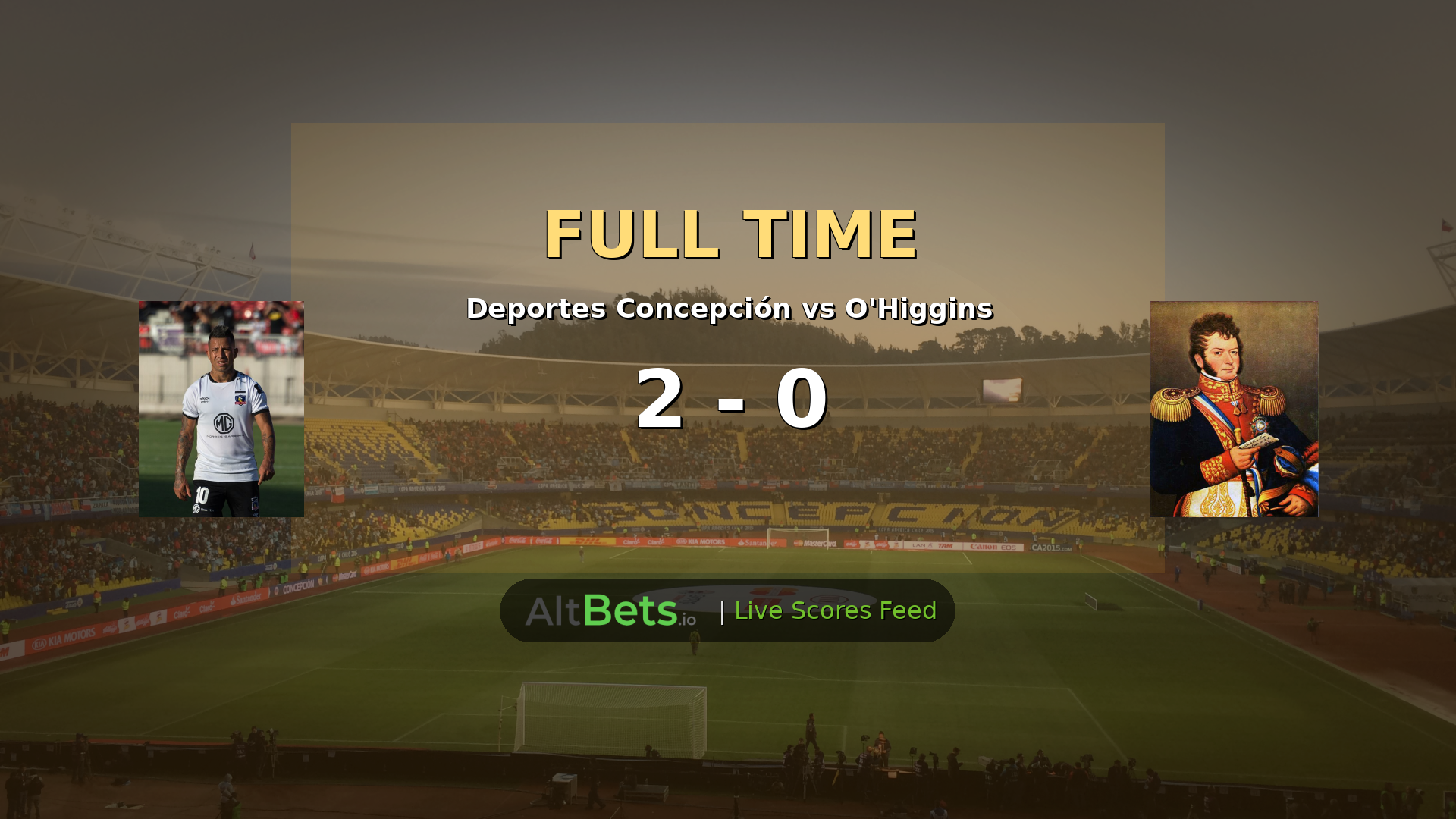 Deportes Concepción 2-0 O'Higgins: Liga de Primera Recap