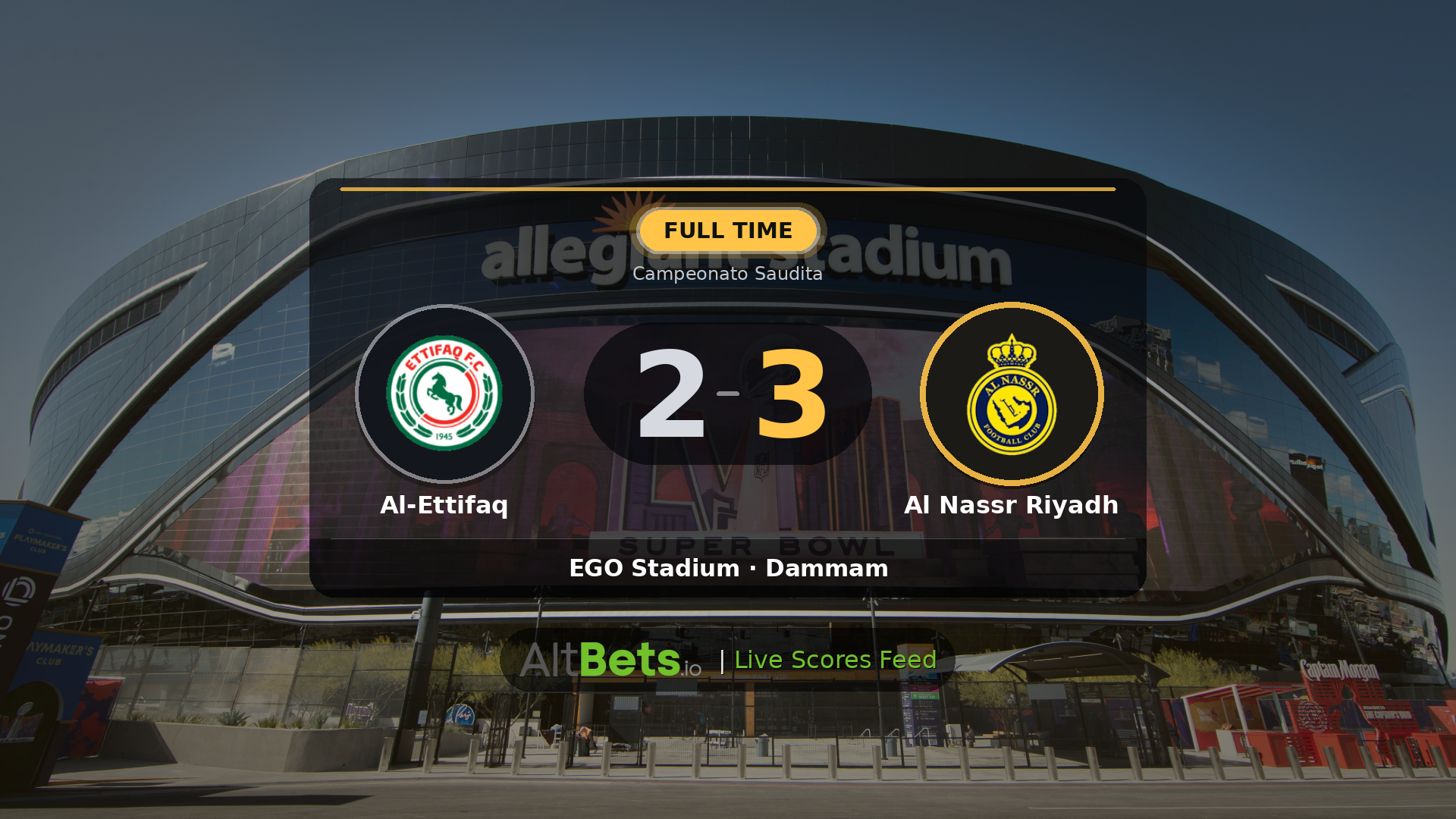 Al-Ettifaq 2-3 Al Nassr Riyadh: Ten-Man Al Nassr Completes Late Comeback